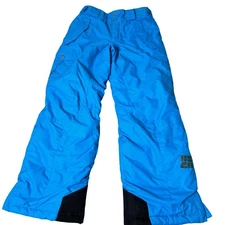 Columbia ski snow pants aqua blue Bugaboo Big girls SZ 14/16 (LG) 