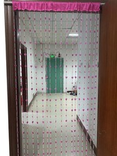 Acrylic Beaded Heart Door Curtain Home D cor Tassel Room Divider Curtain Colo...