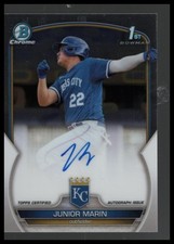 2023 Bowman Chrome Junior Marin #CPA-JMN Kansas City Royals