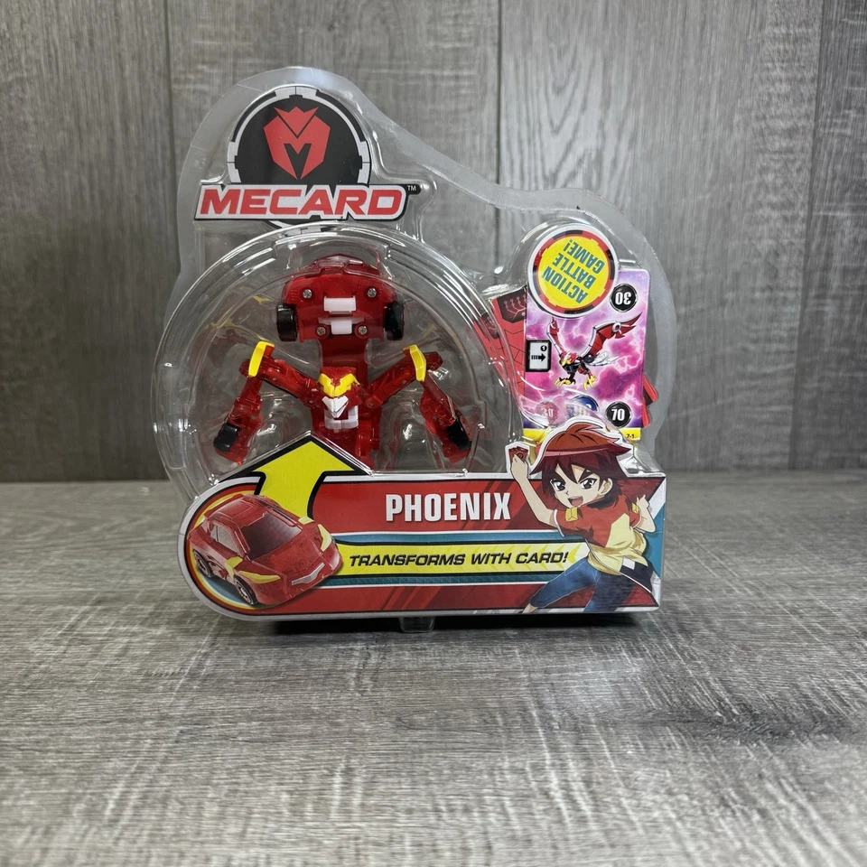 Mecard LOT X2 Tanatos And Phoenix Transforming Robot Toy  New without Cardback - Image 2 of 4