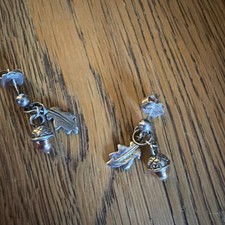 Clogau Welsh Rose Gold & Silver Royal Oak Acorn Earrings 9ct Rose Studs