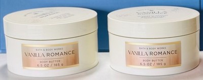 *NEW* VANILLA ROMANCE ~ 2PK ~ BODY BUTTER ~ Bath & Body Works ~ SHIPS FREE!