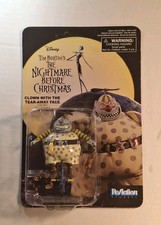 Super7 Nightmare Before Christmas - Clown With A Tear Away Face ReAction Figure 