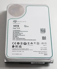 Seagate Exos X18 18TB 7200 SATA 6Gb/s 3.5" Enterprise Hard Drive - ST18000NM000J