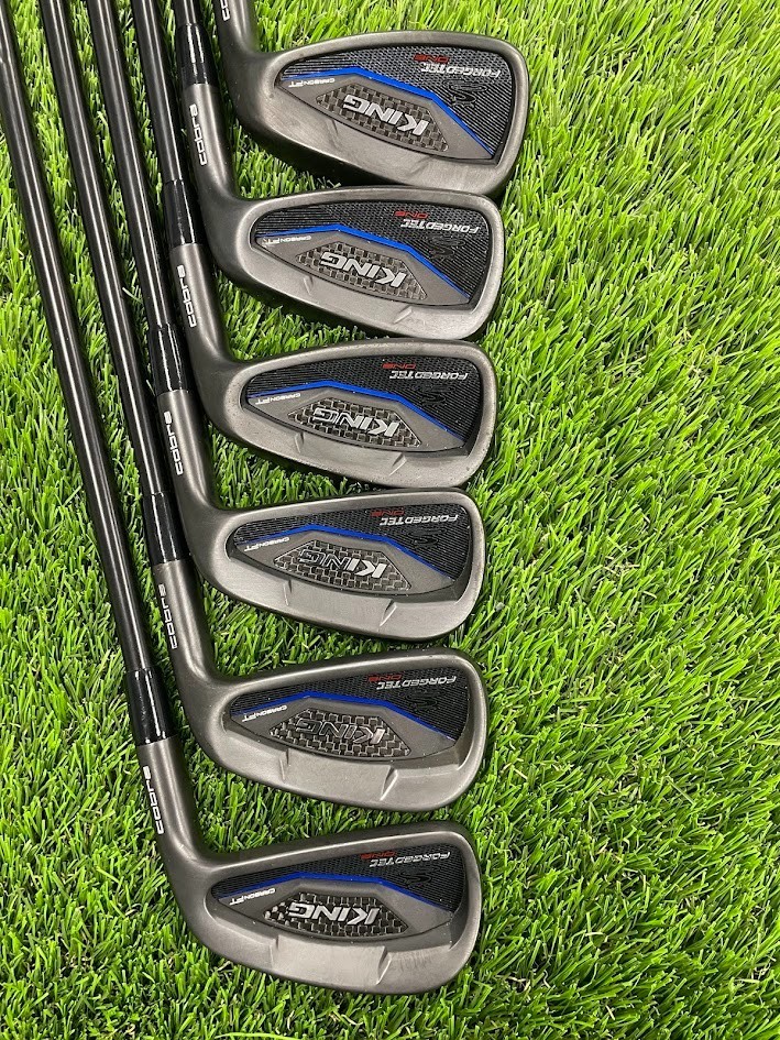 RH Cobra King Forged Tec One Length 5-PW AMT White Stiff | eBay