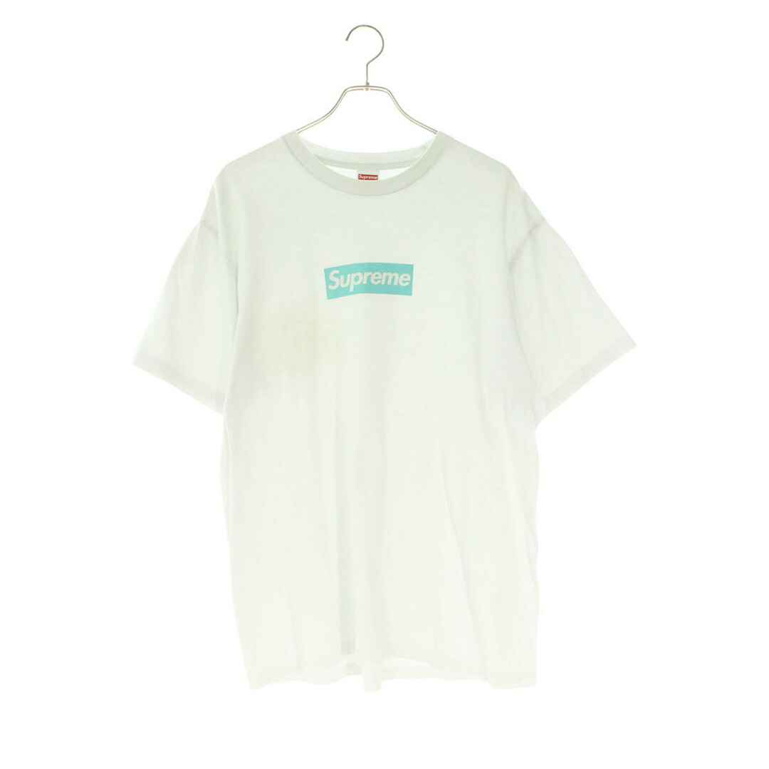 Supreme x Tiffany & Co. 21AW Box Logo Tee T Shirt Mens L Used 