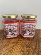 VTG 2 Home Interiors and Gifts Strawberries and Cream Spring Valley Scents