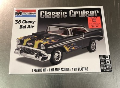 MONOGRAM '56 CHEVY BEL AIR CLASSIC CRUISER MODEL-KIT 1/24 SCALE