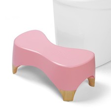 Toilet Stool,7" Squatting Poop Stool- 550 lbs Weight Capacity, Toilet Potty S...