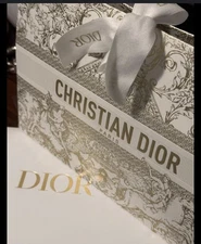 Christian Dior Gift Bag - Limited Edition 2023 Collapsible 9.5 x 7 x 3 Inches