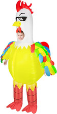 Inflatable Costume Chicken for Kids,Funny Blow up Inflatable Costumes Halloween