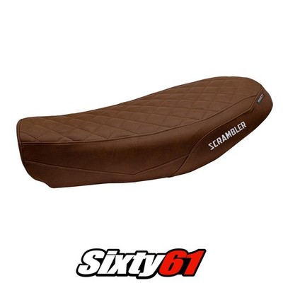 Ducati Scrambler Nightshift 2021-2022 Seat Cover Tappezzeria Comfort Dark Brown