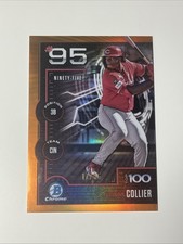 2025 Bowman Chrome Cam Collier Top 100 Orange /25 Prospects 🔥🔥 #BTP-95