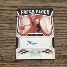 2020-21 Certified Fresh Faces Signatures Malachi Flynn #FS-FLY Rookie Auto RC