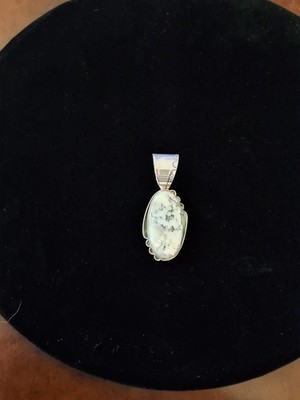 Jay King DTR Damen Anhänger Sterling 925 Vogelauge Porzellan Jaspis 2-1/4''