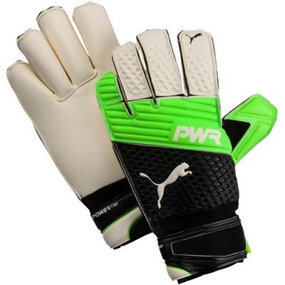 Rękawice bramkarskie Puma Evo Power Grip 2.3 GC czarno-zielono-białe 041223 32 9