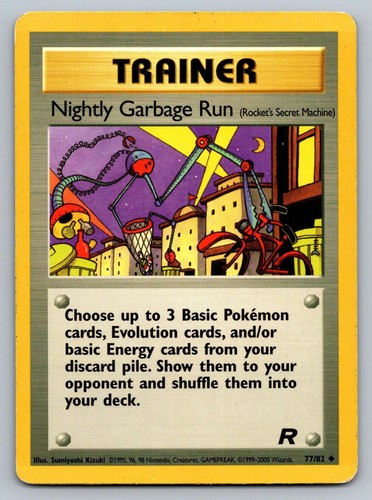 Team Rocket #77/82 Nightly Garbage Run (Rocket's Secret Machine) | eBay
