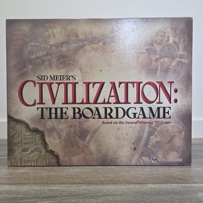 Sid Meier's Civilization: Das Brettspiel - Eagle Games - 100% vollständig - unbenutzt
