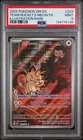 2025 POKEMON DRI EN-DESTINED RIVALS ILLUSTRATION RARE TEAM ROCKET'S MEOWTH PSA 9