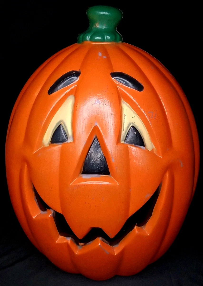 ハロウィン　ブローモールド　ビンテージ　カボチャライト vintage blow mold pumpkin products for sale | eBay