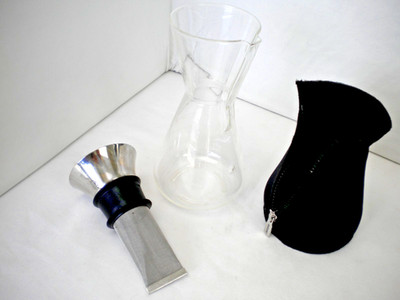 Small Eva Solo Glass Coffee Maker Carafe & Jacket - Makes Approx 2 Cups