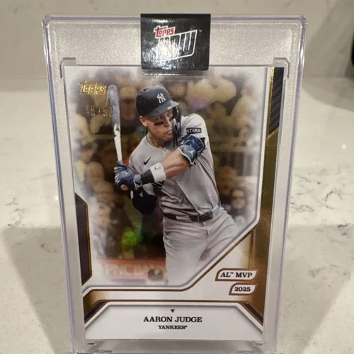 2025 Topps MVP Collection /50 Aaron Judge #49 Yankees Baseball Card
