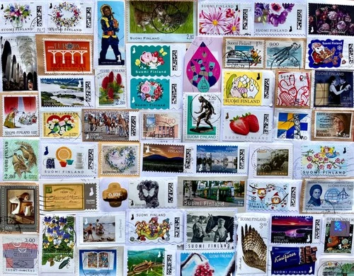 FINLAND STAMPS 175g ON PAPER KILOWARE