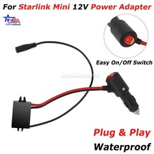 For Starlink Mini 12V Power Adapter, IP67 Waterproof, Plug  Play, 30V Output