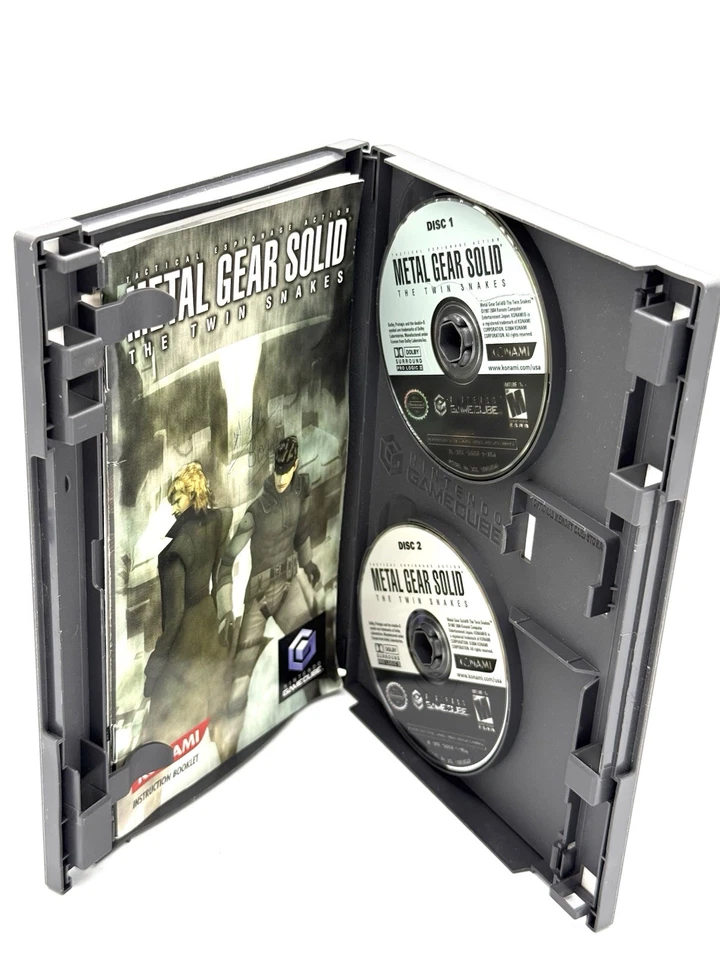 Metal Gear Solid: The Twin Snakes (Nintendo GameCube, 2004) CIB - Image 3 of 4