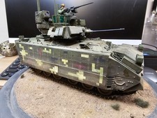 1/35 Ukraine M2A3 Bradley BUSK III + Full Interior Gebaut Tank LKW Panzer Russia