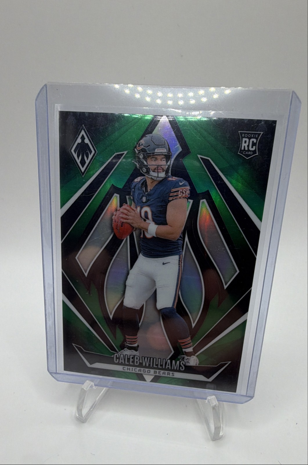 2024 Panini Phoenix - Rookies Caleb Williams #151 Green Fade /199 (RC)