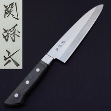 Coltello Giapponese Gyuto KAI Seki Magoroku CL Acciaio 180mm Doppio Conico Co...