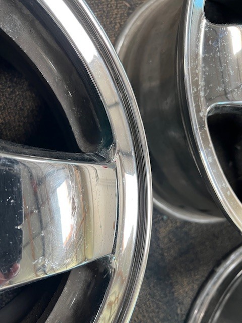 Used Acura NSX OEM wheels from 1991 NSX