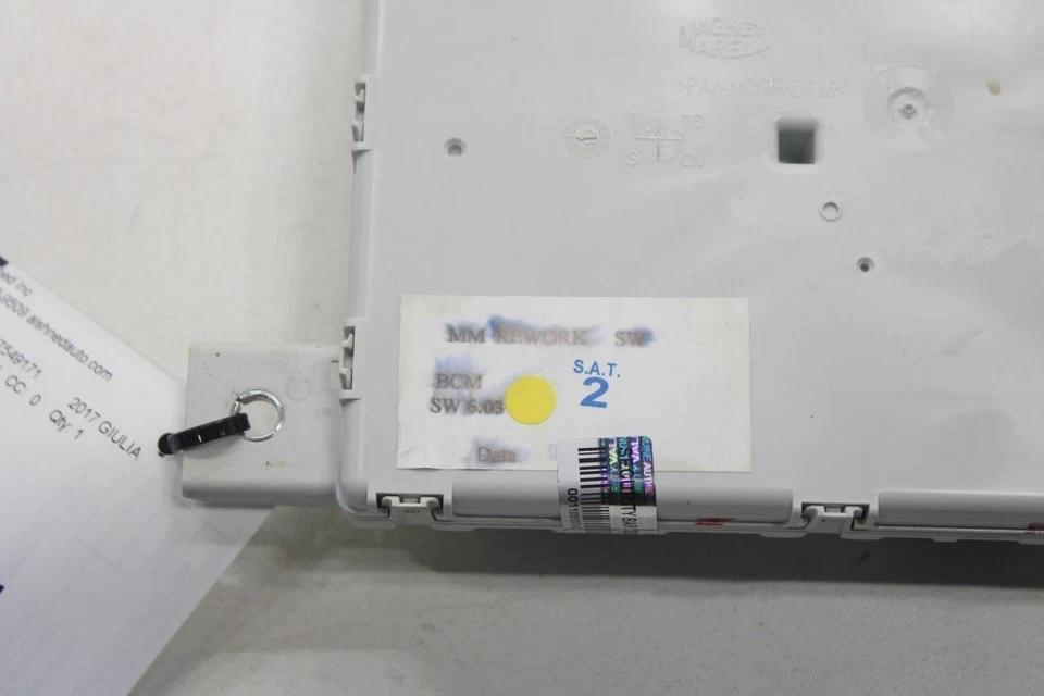 2017-2022 Alfa Romeo Giulia Ti AWD 2.0L Fuse Junction Box Body Control Module - Image 2 of 4