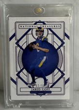 2020 Panini National Treasures JARED GOFF /99 Rams Lions #55