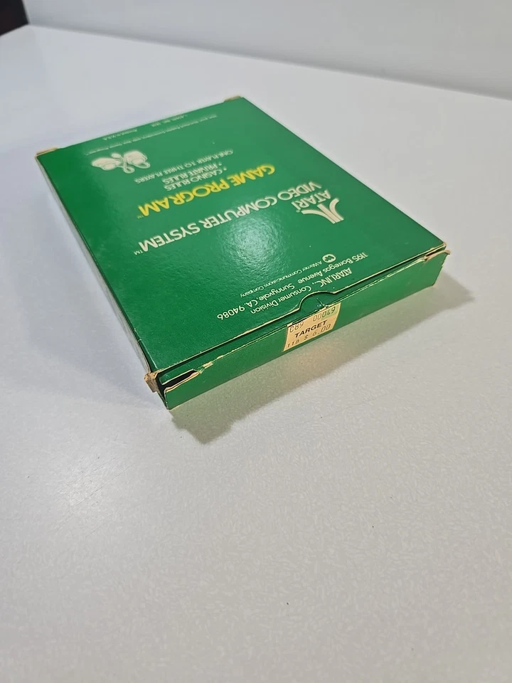 Lot of 4 Atari 2600 Games Super Breakout 3-D Tic Tac Toe Black Jack Checkers - Image 4 of 4