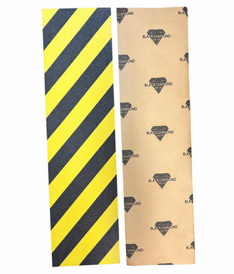Skateboard Griptape CAUTION - 9'' von Black Diamond / Skateboard Grip Tape