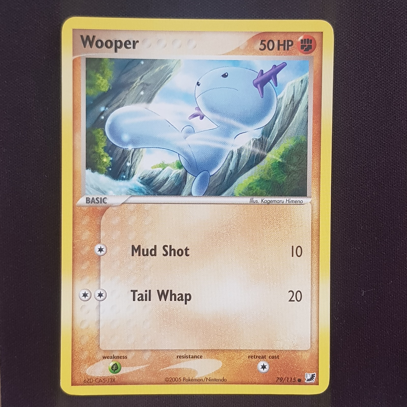 Wooper 79/115 EX Unseen Forces💎NEAR MINT Pokemon Card TCG