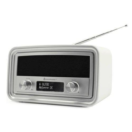 soundmaster UR190WE Tischradio DAB+, UKW DAB+, UKW Weiß - Bild 4 von 4