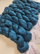 8 Hanks Knit Picks Luminance • 100% Silk • Lace Weight • Benevolence • 50g/439y