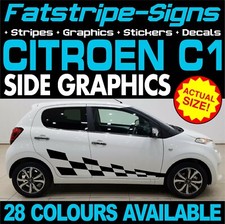 fits CITROEN C1 GRAPHICS STRIPES STICKERS DECALS VINYL VTi FEEL FLAIR FURIO 