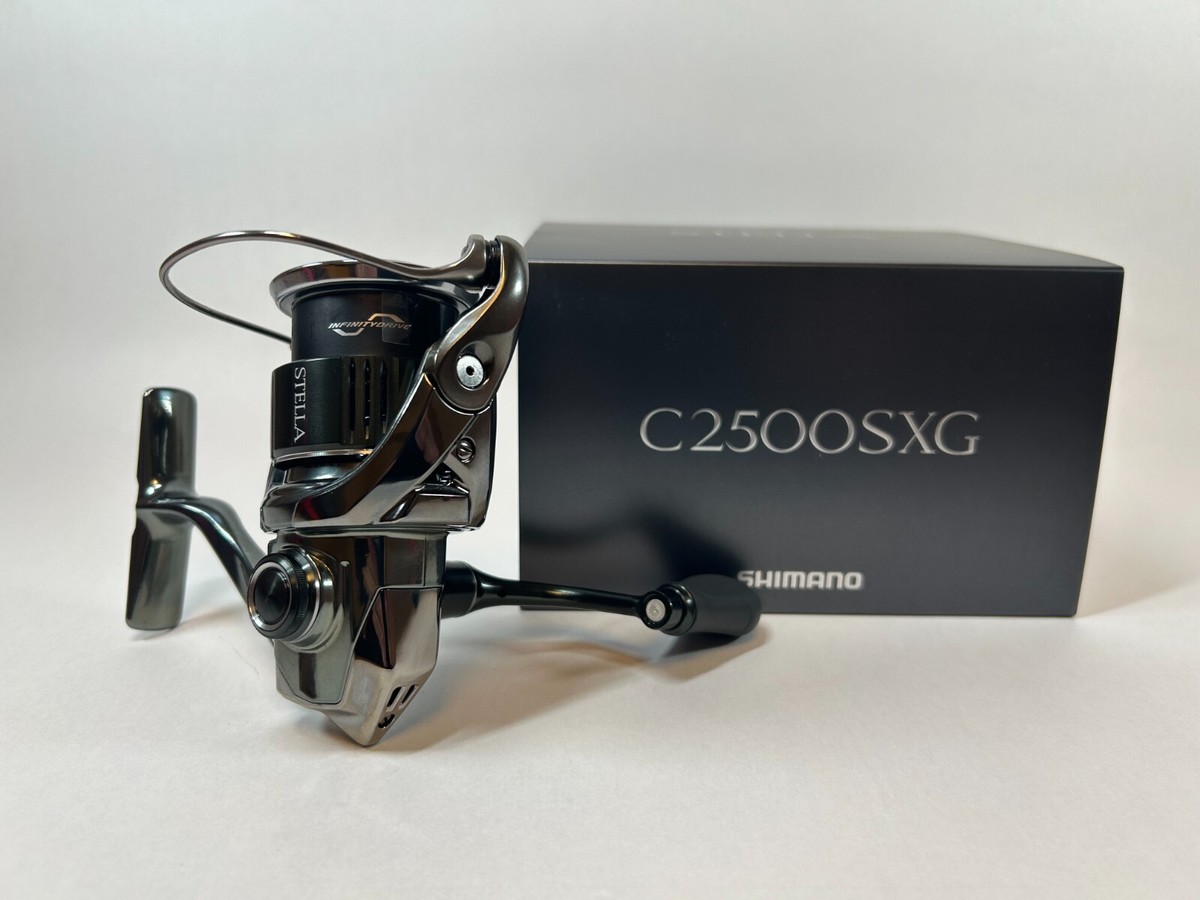 Shimano 22 STELLA C2500SXG 6.3 Spinning Reel NEW in Box JPN