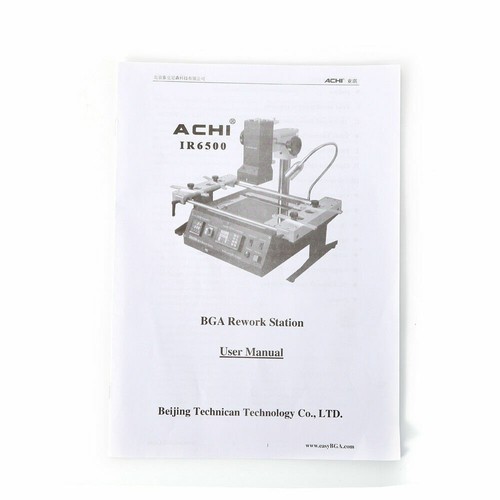 IR6500 Reworkstation Infrarot BGA Reballing Löten Schweißgerät ACHI NEU - Bild 6 von 12
