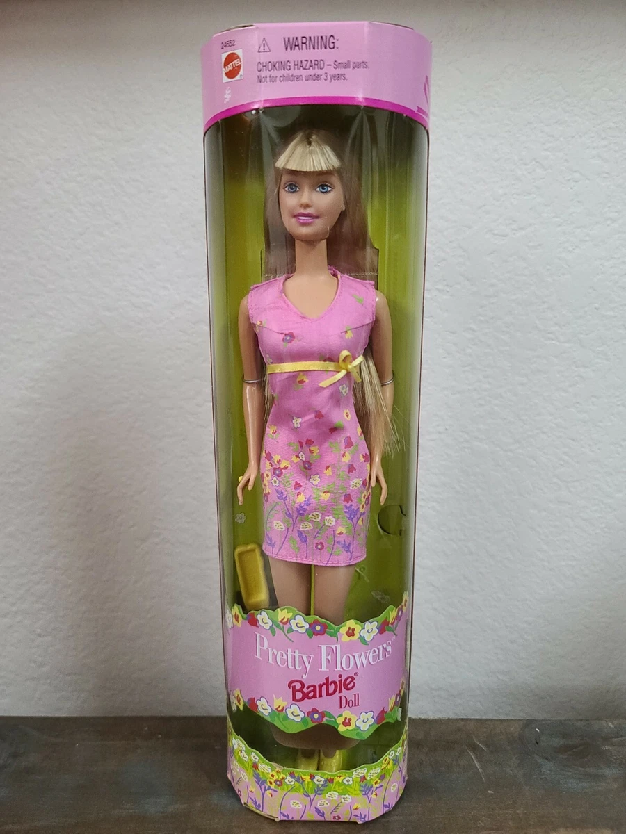 BARBIE DOLL 1999 PRETTY FLOWERS 24652