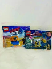 LEGO Super Heroes: Captain Marvel and Nick Fury (30453) And 30527