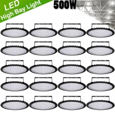 20X 500W 500Watt UFO LED High Bay Light Shop Light Warehouse Gym Industrial Lamp