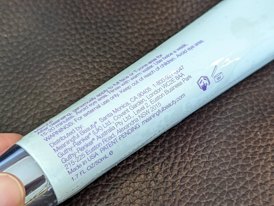 Meaningful Beauty Masque Deep Cleansing Masque 1.7 oz /50 ml mask Cindy Crawford - Image 3 of 3