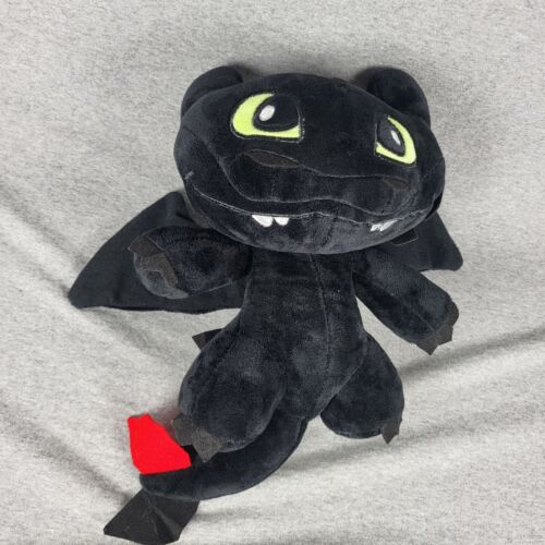 How to Train Your Dragon Night Fury Toothless Night Fury Stuffed Animal Plush - Picture 1 of 8