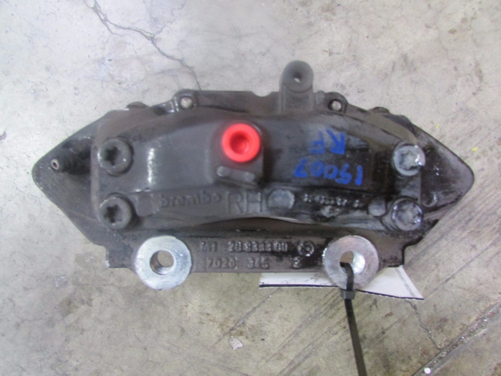 Maserati Quattroporte, RH, Right Front Brake Caliper, Black, P/N 197742