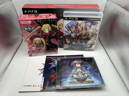 BlazBlue Chrono Phantasma Limited Box (Sony PlayStation 3 2014) PS3 CIB Complete